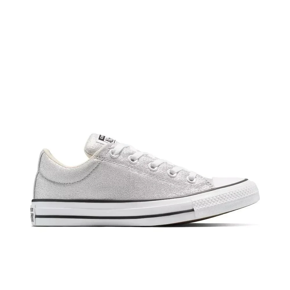 Girls' Sneakers by Converse Street Silver Big Girl‎ 6 (4 Boys) New With Tags